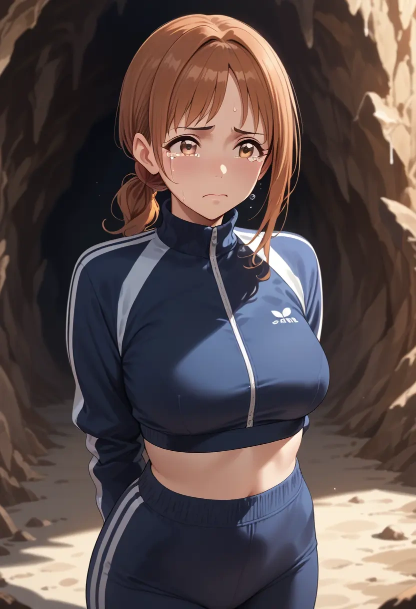 idolmaster,yuuki_haru,athletic,track suit  - 