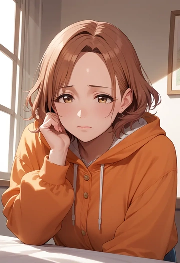 idolmaster,yuuki_haru,crop windbreaker,shorts  - AI generated anime art