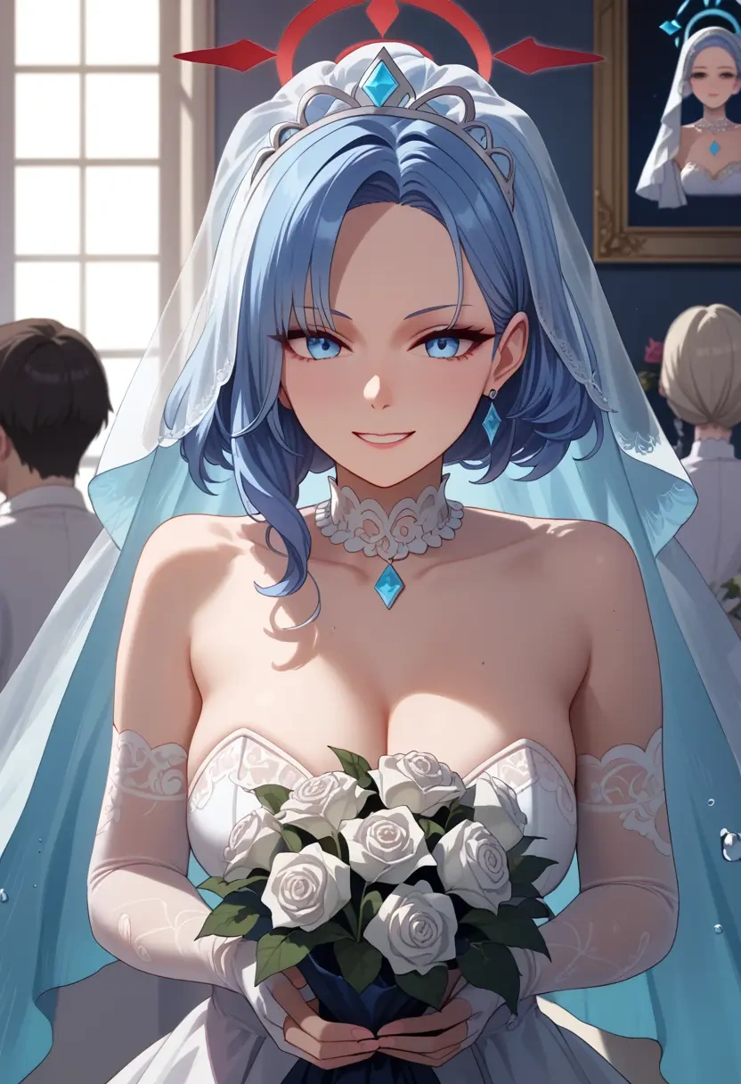 blue_archive,yuzu_(blue_archive),wedding  - 