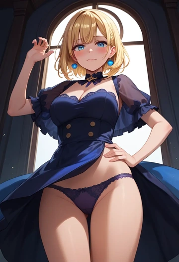 hololive,yuzuki_choco,lingerie  - AI generated anime art