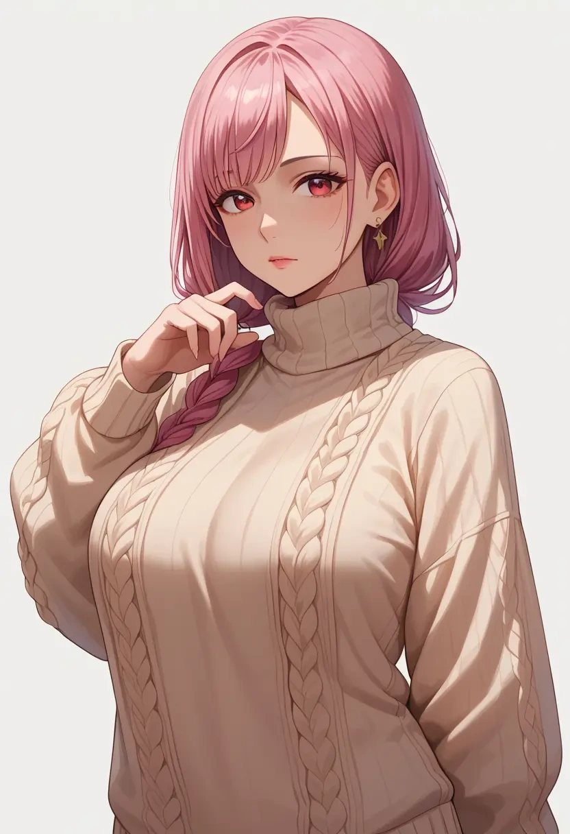 guilty_crown,yuzuriha_inori,sweater  - 