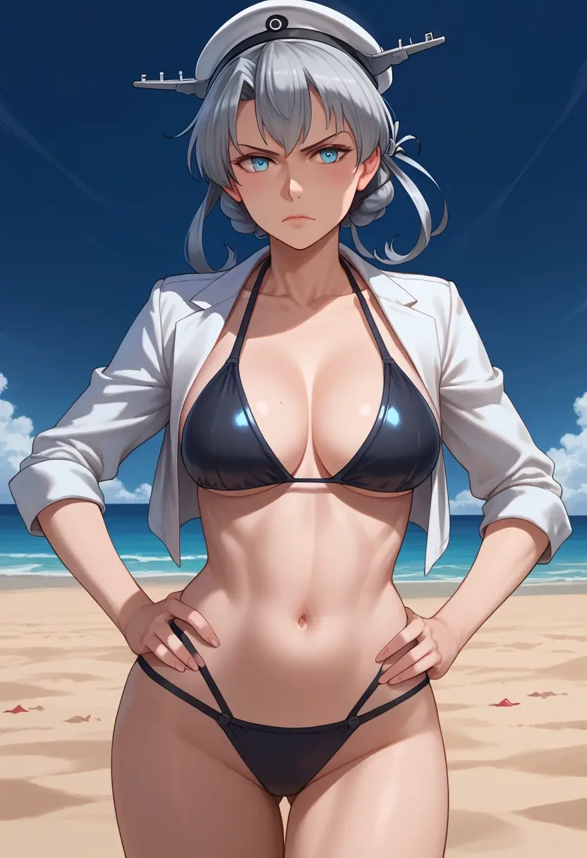 kantai_collection,z1_leberecht_maass_(kancolle),black bikini  - 