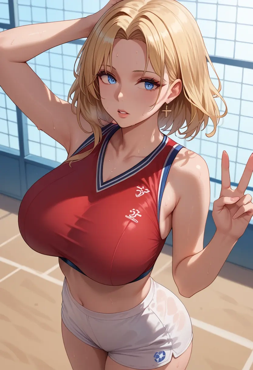 azur_lane,z23_(azur_lane),volleyball uniform  - 