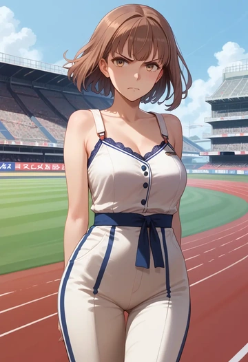 kantai_collection,z3_max_schultz_(kancolle),pants,wide-leg,strappy top  - AI generated anime art