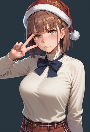 kantai_collection,z3_max_schultz_(kancolle),Christmas  - AI generated anime art