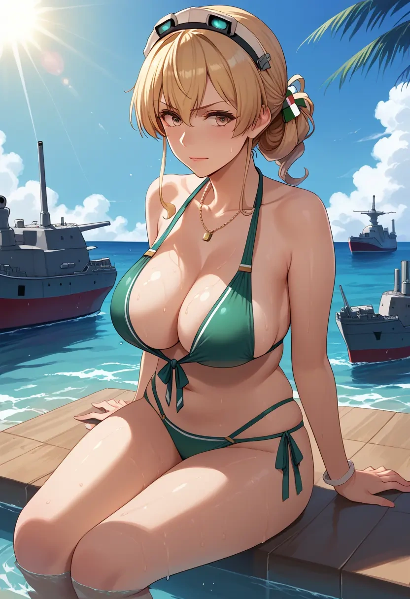 kantai_collection,zara_(kancolle),bikini  - 