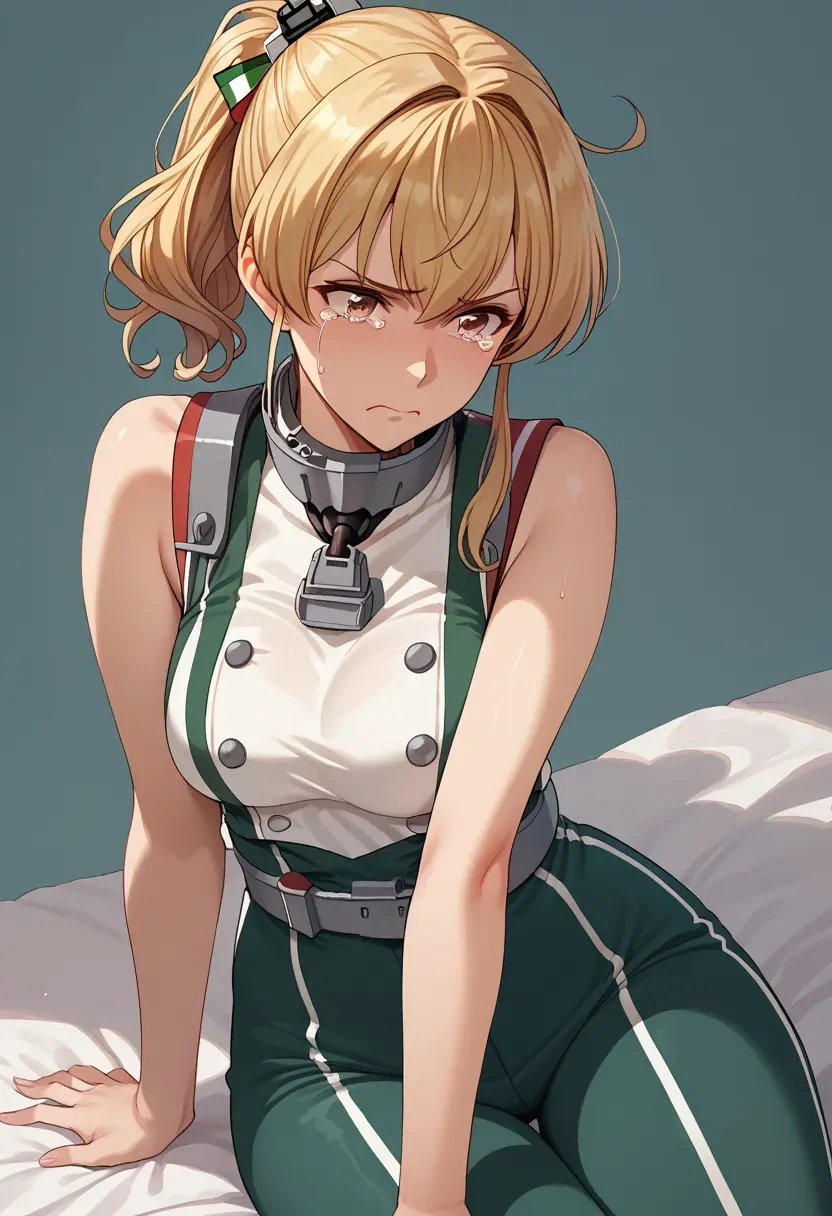 kantai_collection,zara_(kancolle),jumpsuit,sleeveless,flare pants  - 