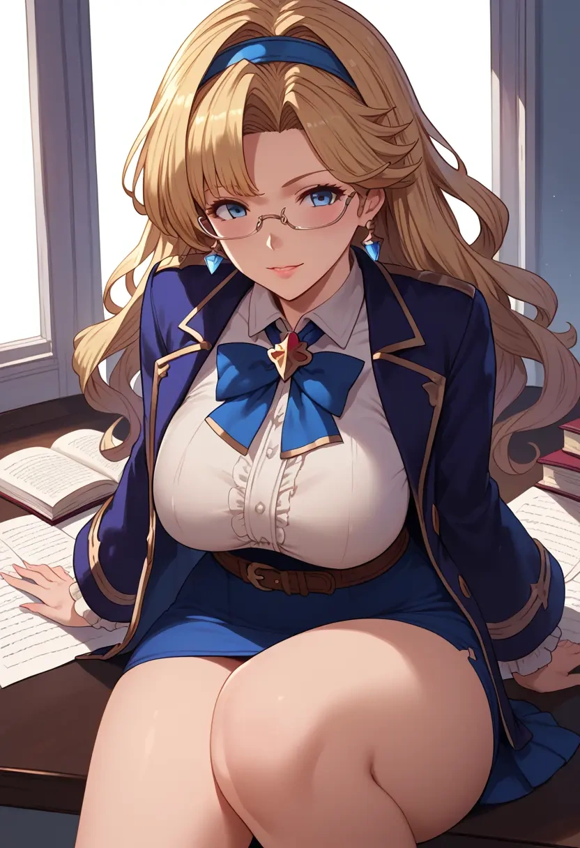 granblue_fantasy,zeta_(granblue_fantasy),OL, glasses,  - 