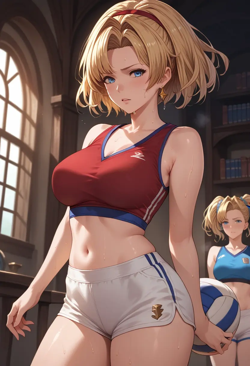 granblue_fantasy,zeta_(granblue_fantasy),volleyball uniform  - 