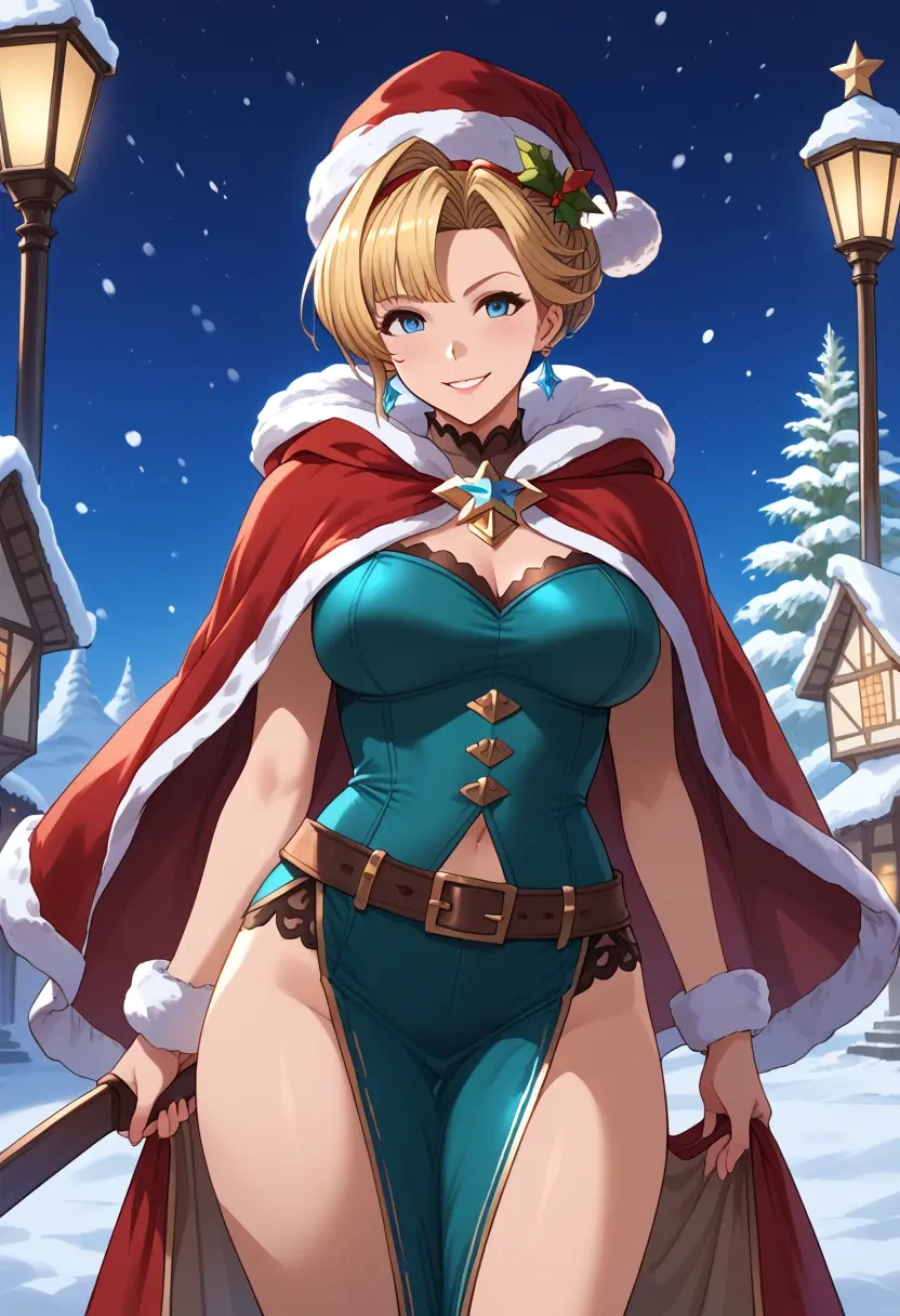 granblue_fantasy,zeta_(granblue_fantasy),Christmas,dress  - 