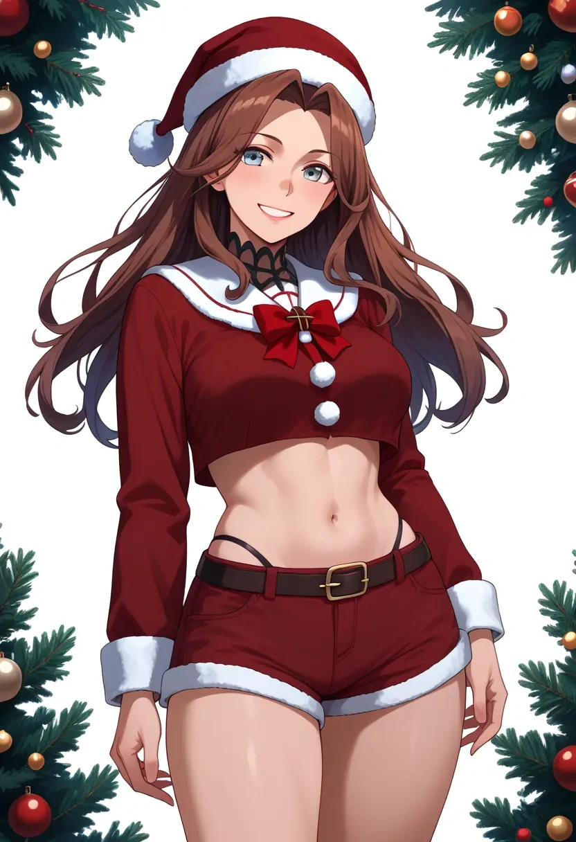 kantai_collection,zuihou_(kancolle),Christmas,red velvet shorts  - 