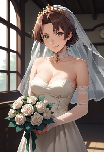 kantai_collection,zuikaku_(kancolle),wedding  - AI generated anime art