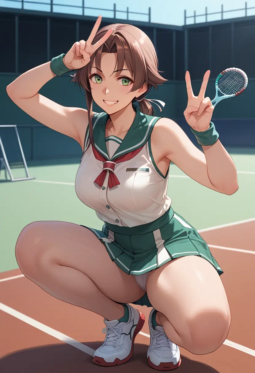 kantai_collection,zuikaku_(kancolle),tennis skirt  - 